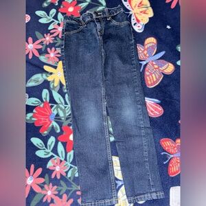 Cat & Jack Dark Blue Women's Straight Leg Jeans